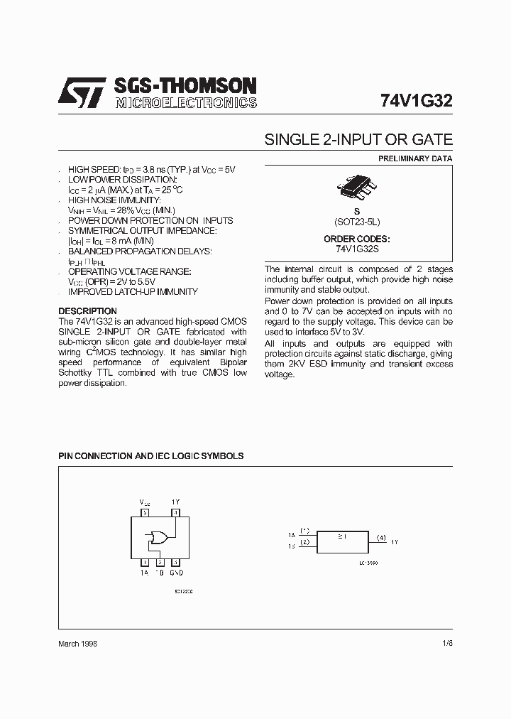 74V1G32_2728192.PDF Datasheet