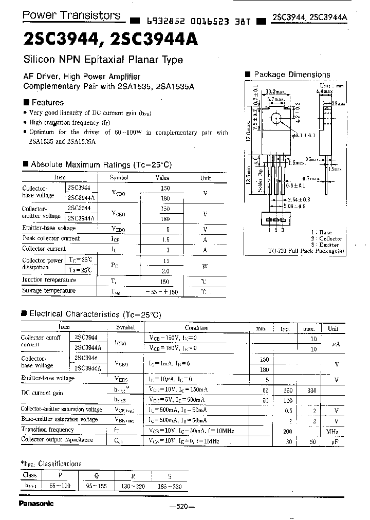 2SC3944S_2730361.PDF Datasheet