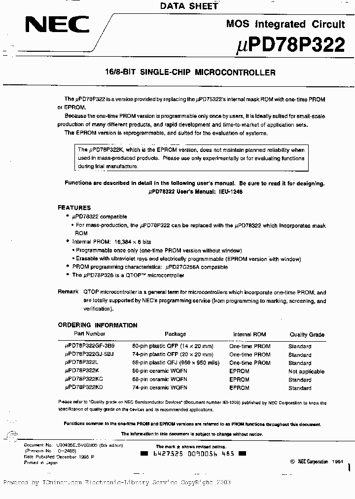 UPD78322GFA2-XXX_2734746.PDF Datasheet