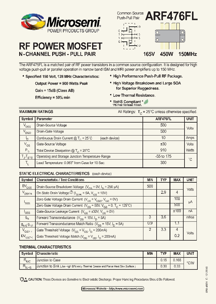 ARF476FL10_2743123.PDF Datasheet