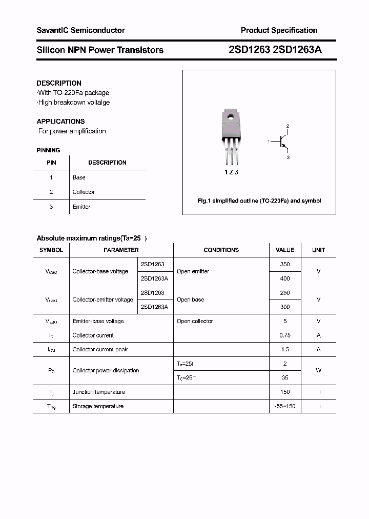 2SD1263_2746809.PDF Datasheet