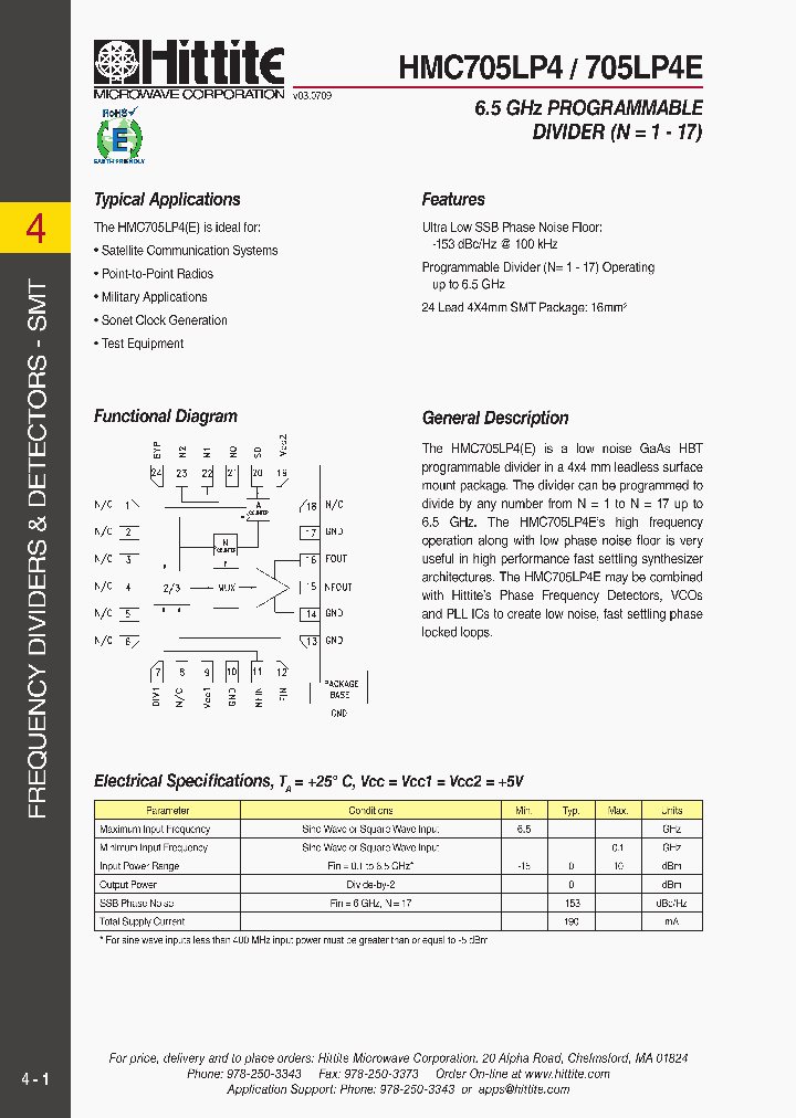 HMC705LP4_2748050.PDF Datasheet