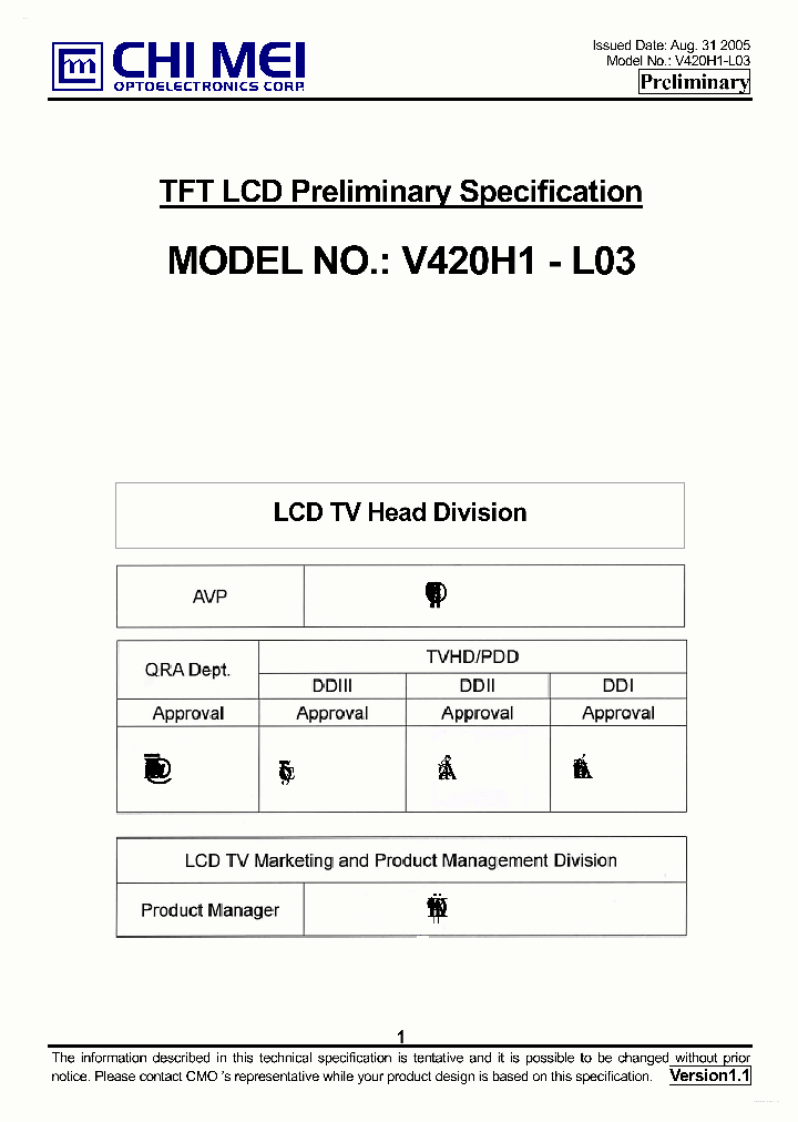 V420H1-L03_2748583.PDF Datasheet