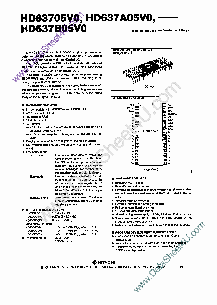 HD63705V0_2756386.PDF Datasheet