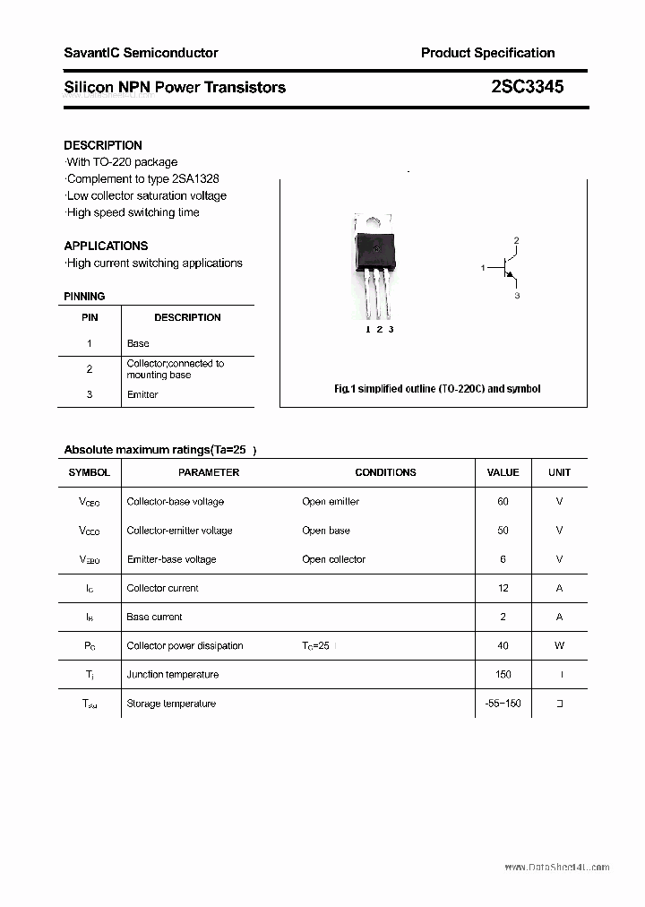 2SC3345_2760241.PDF Datasheet