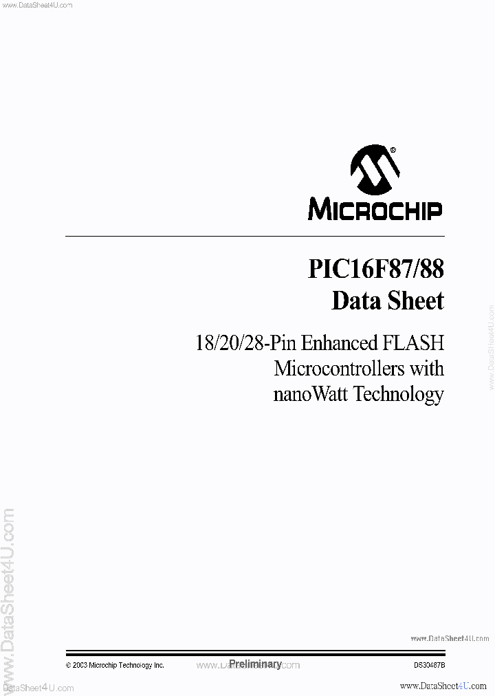 PIC16LF87_2762655.PDF Datasheet