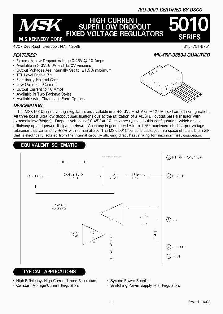 MSK5010_2765781.PDF Datasheet