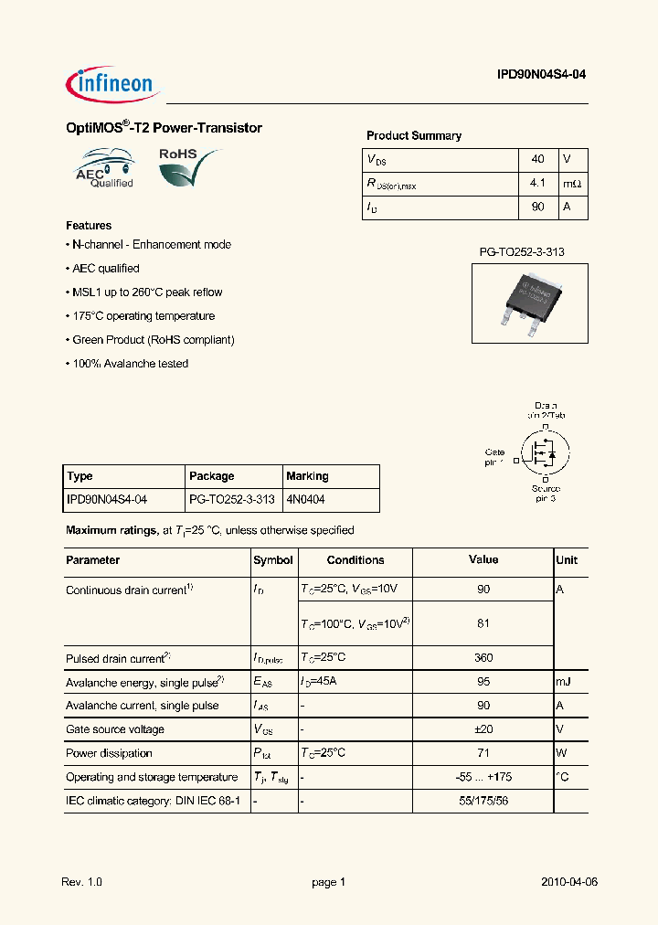 IPD90N04S4-04_2766922.PDF Datasheet