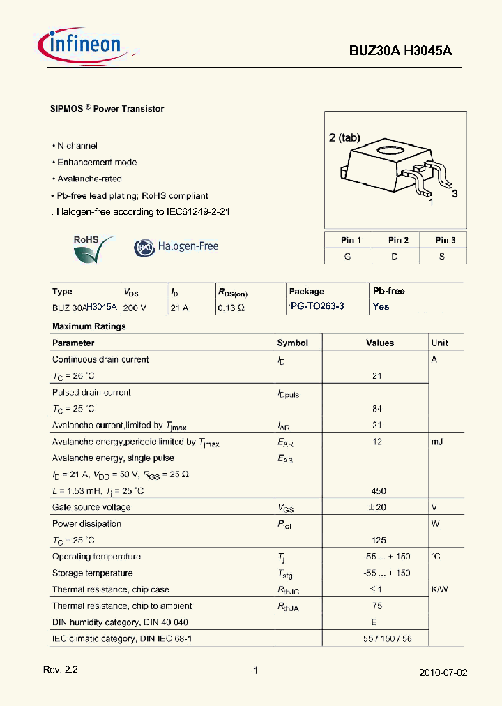 BUZ30AH3045A_2767344.PDF Datasheet