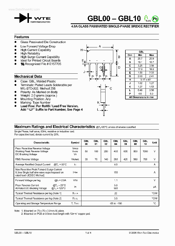 GBL08_2767716.PDF Datasheet