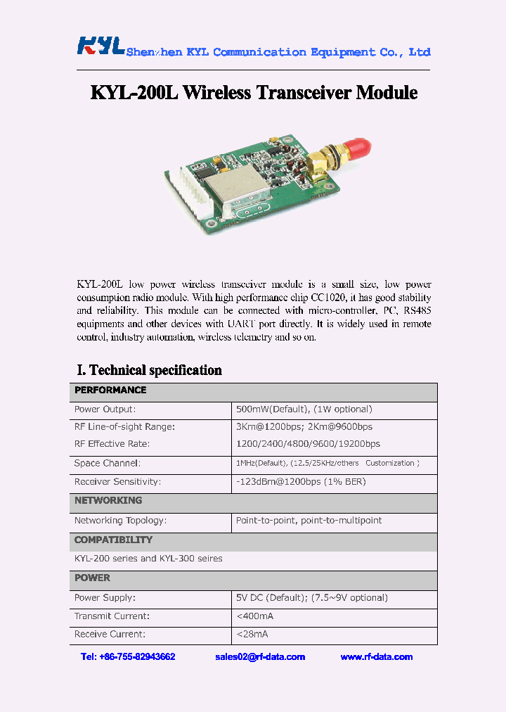 KYL-200L_2771866.PDF Datasheet