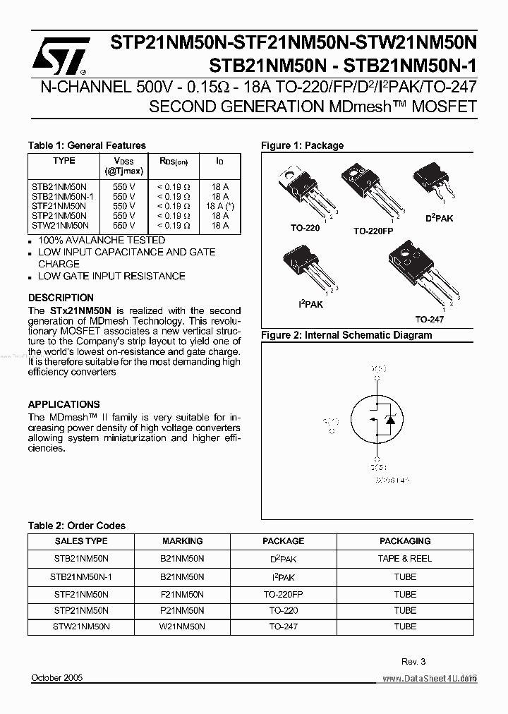 STB21NM50N_2773604.PDF Datasheet