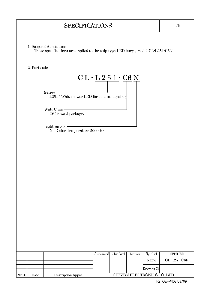 CL-L251-C6N_2774901.PDF Datasheet
