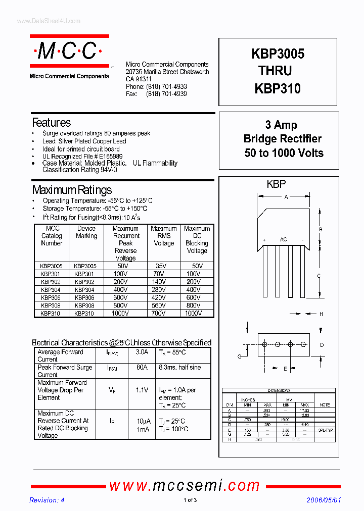 KBP3005_2778123.PDF Datasheet
