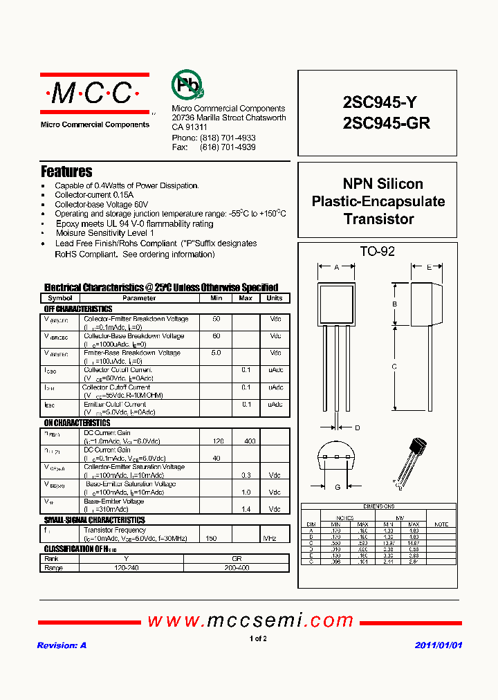 2SC945-GR_2781658.PDF Datasheet