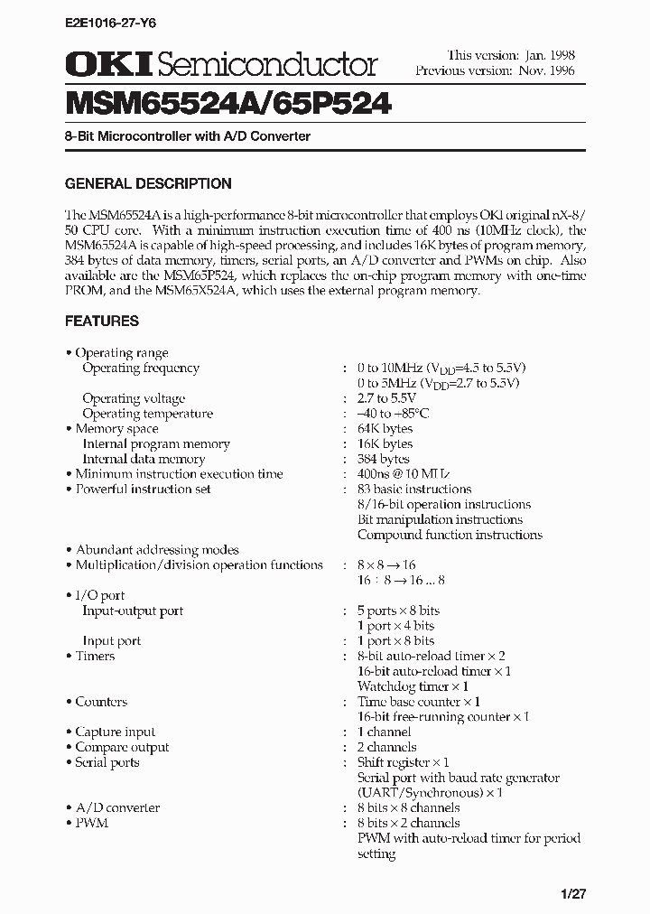 MSM65524A_2795414.PDF Datasheet