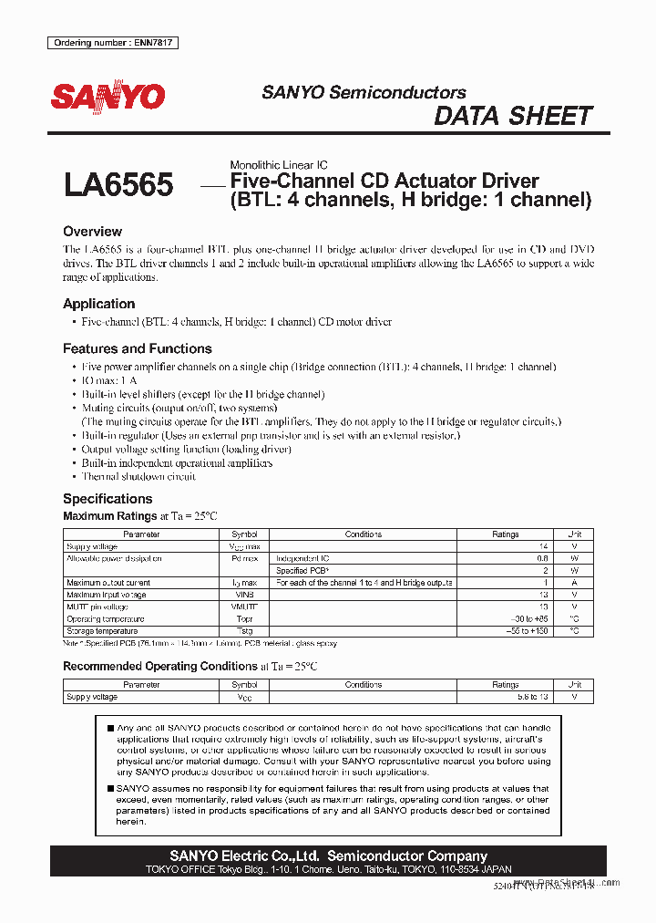 LA6565_2803366.PDF Datasheet