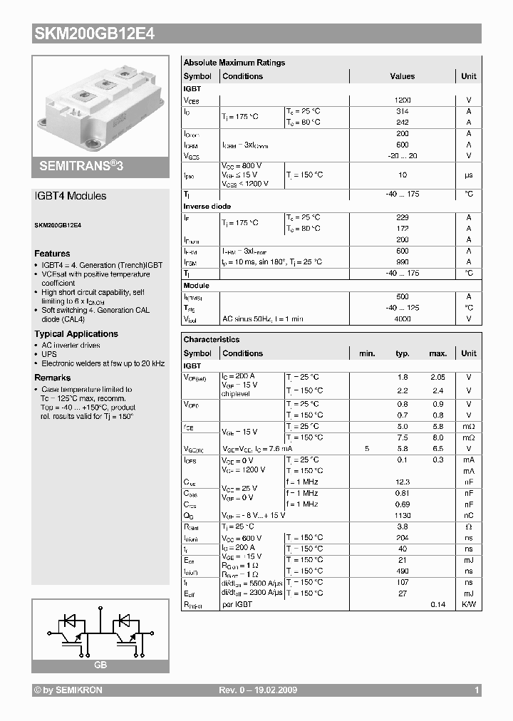 SKM200GB12E4_2806221.PDF Datasheet