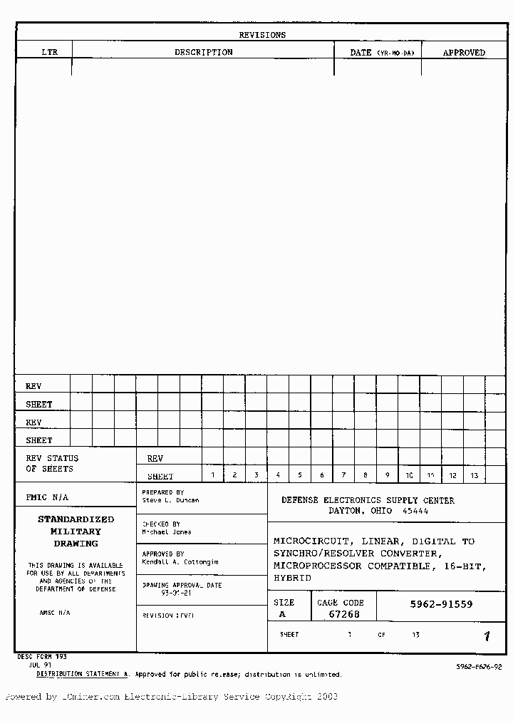 5962-9155901HXX_2822298.PDF Datasheet
