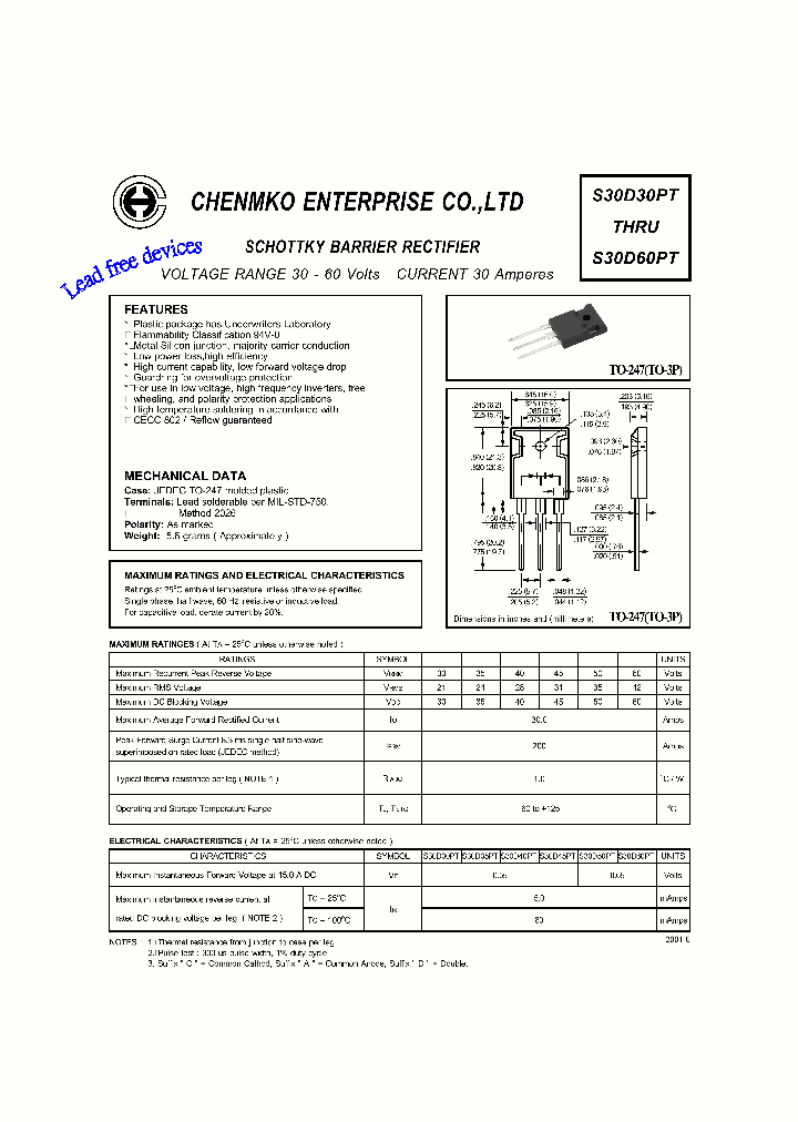 S30D30PT_2827723.PDF Datasheet