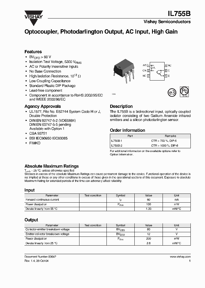 IL755B2_2832519.PDF Datasheet Download