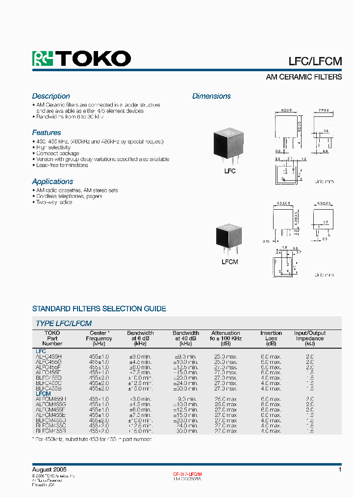 ALFC455E_2840573.PDF Datasheet