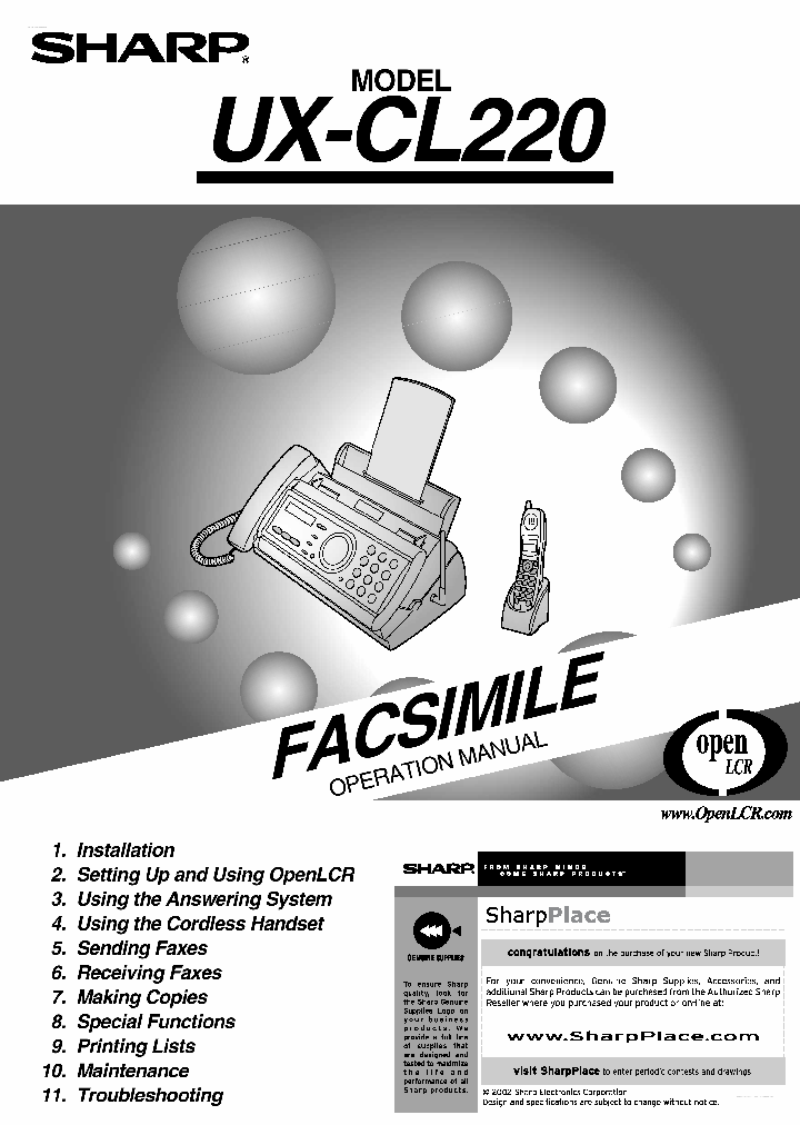 UX-CL220_2854750.PDF Datasheet