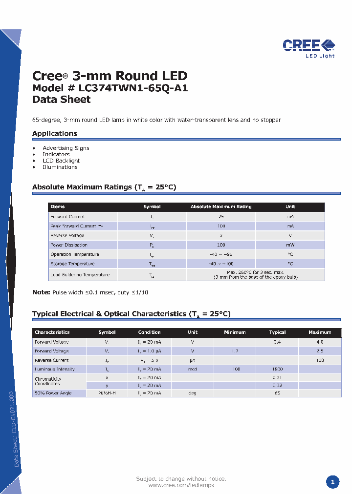 LC374TWN1-65Q-A1_2863967.PDF Datasheet