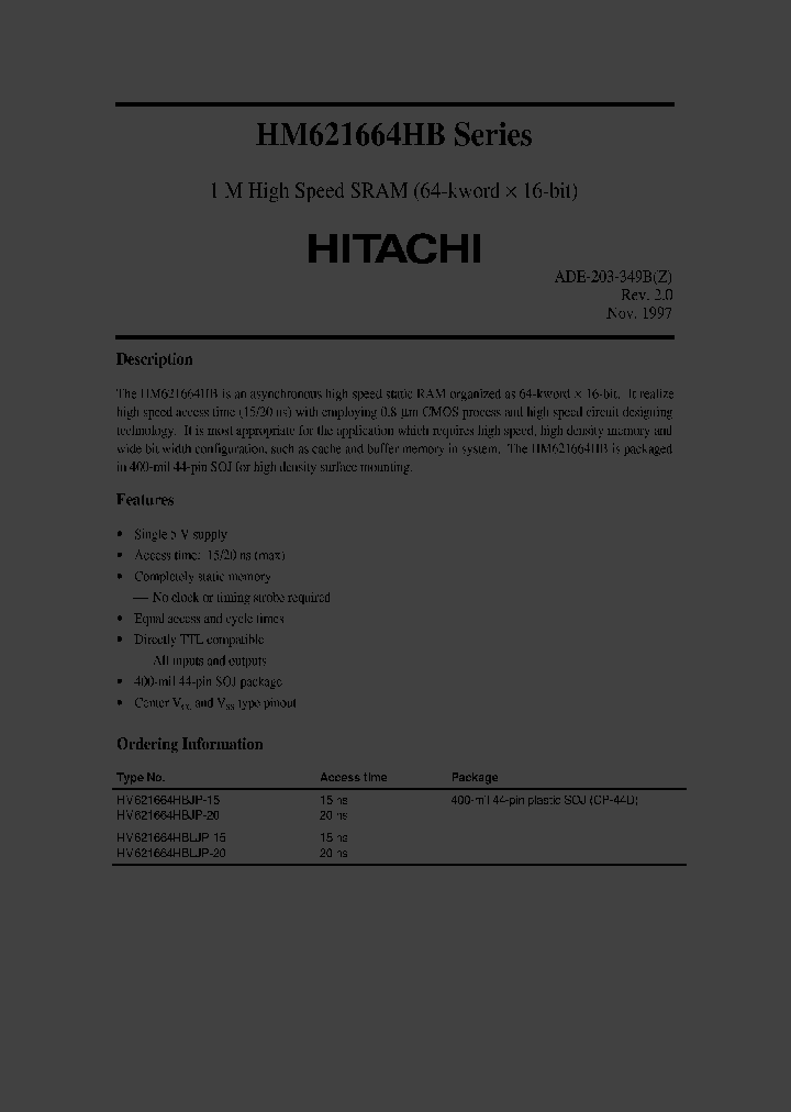 HM621664HLRR-15_2879476.PDF Datasheet