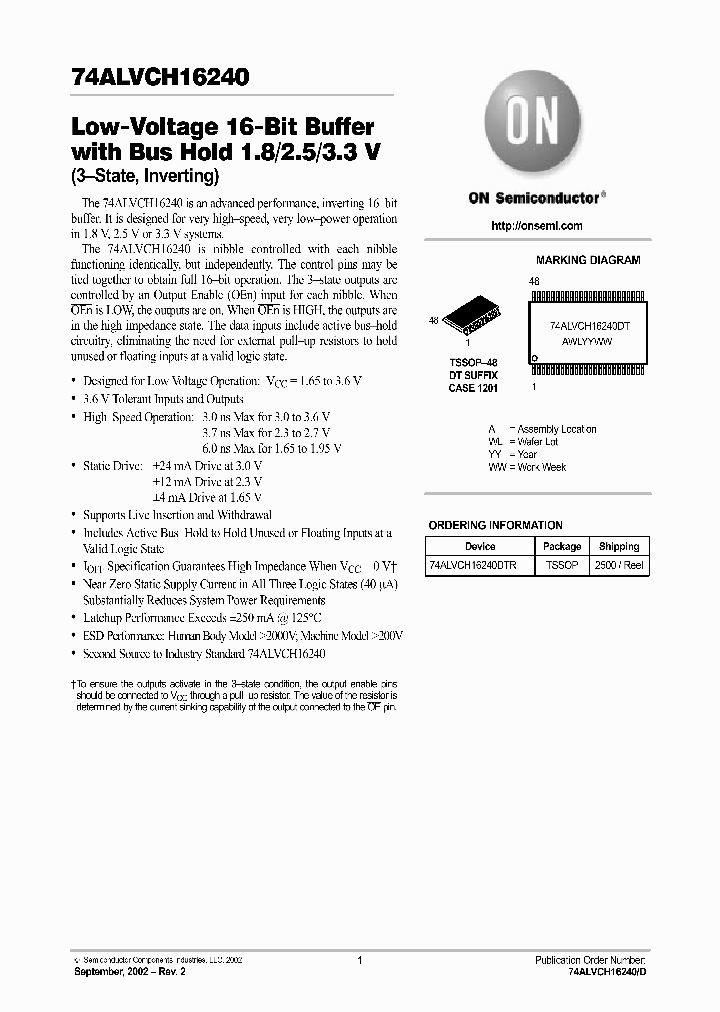74ALVCH16240D_2885959.PDF Datasheet