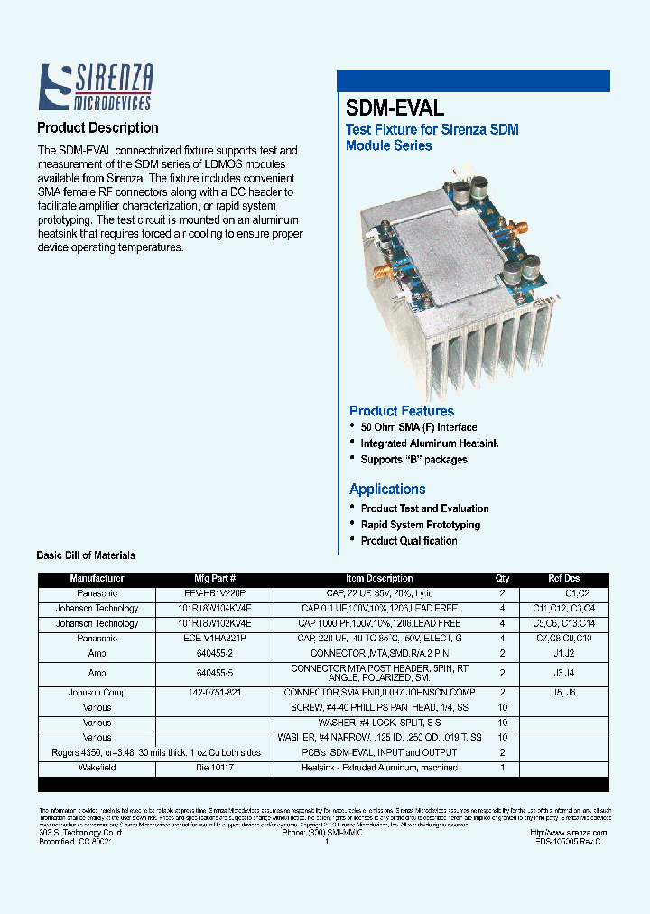 SDM-EVAL_2905080.PDF Datasheet