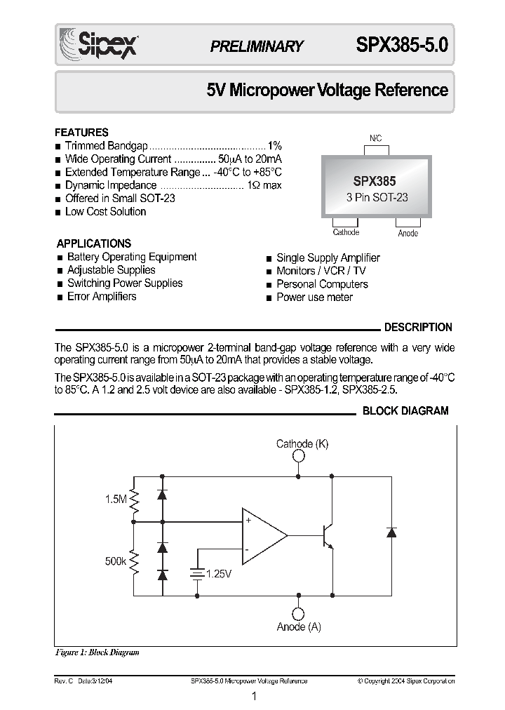 SPX385AM-L-50_2905320.PDF Datasheet