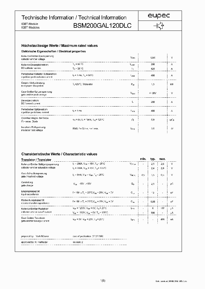 BSM200GAL120DLC_2914392.PDF Datasheet