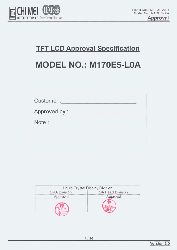 M170E5-L0A_2920333.PDF Datasheet