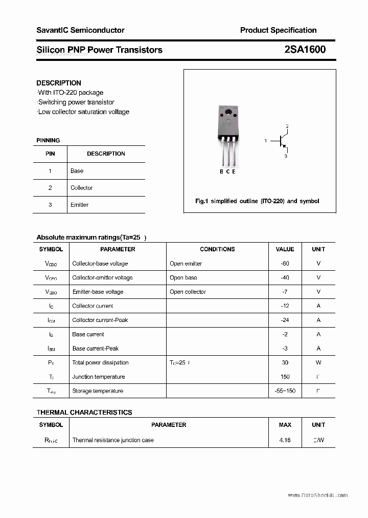 2SA1600_2932484.PDF Datasheet