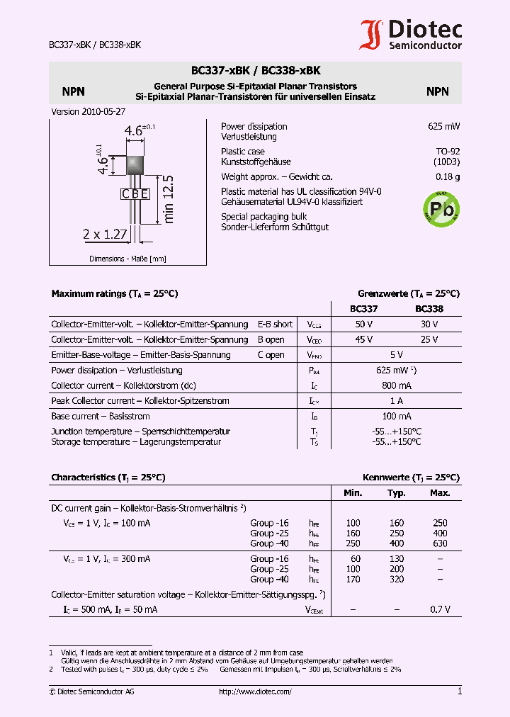 BC337-XBK_2940318.PDF Datasheet