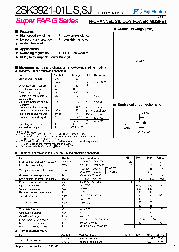 2SK3921-01L_2940320.PDF Datasheet