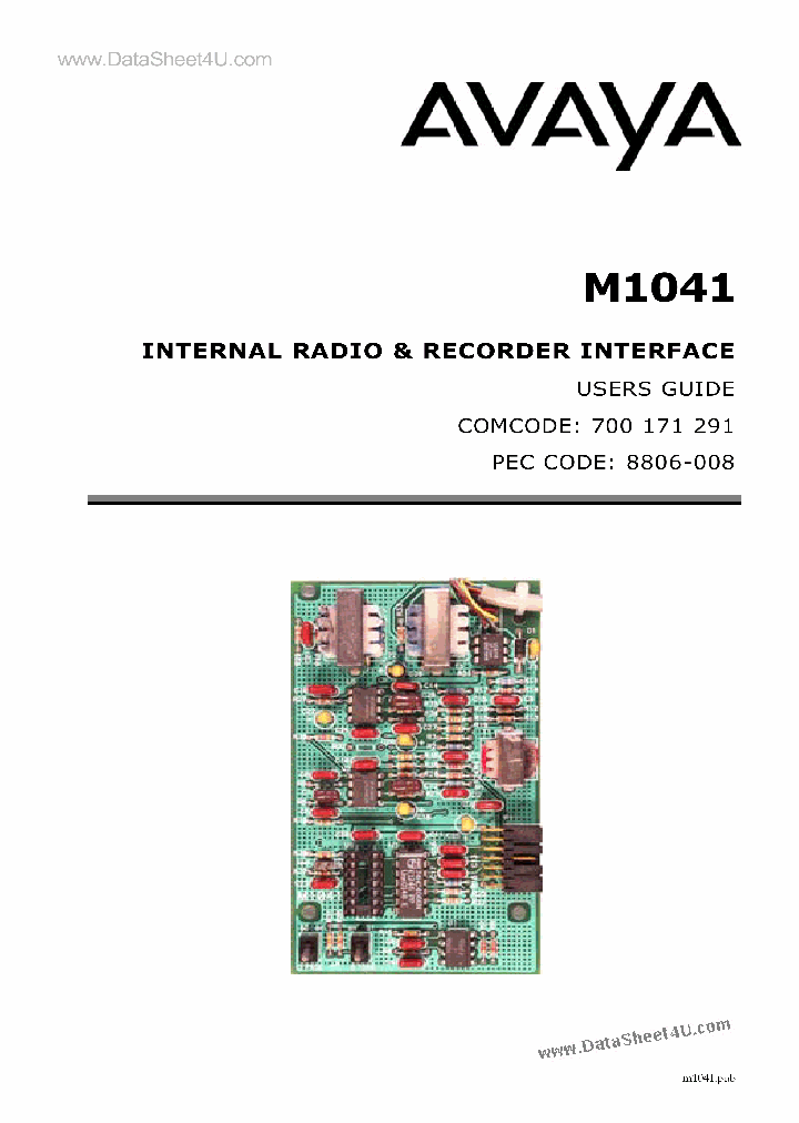 M1041_2944130.PDF Datasheet