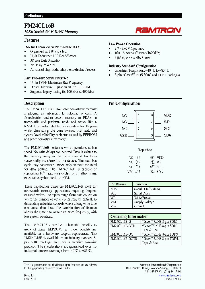 FM24CL16B-DGTR_2963804.PDF Datasheet