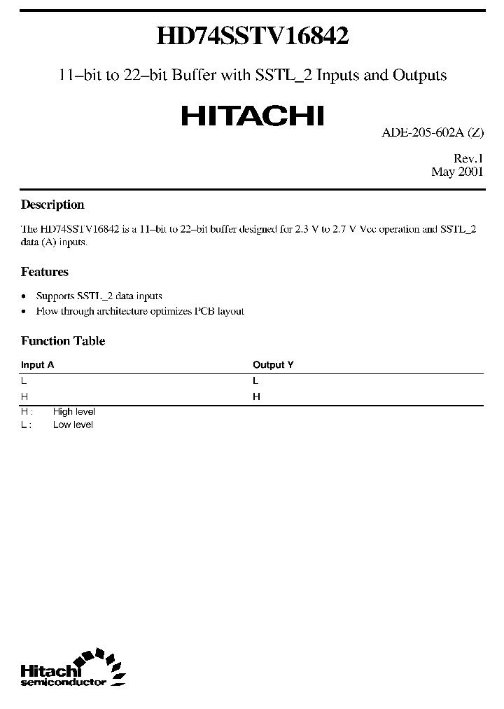 HD74SSTV16842_2976008.PDF Datasheet