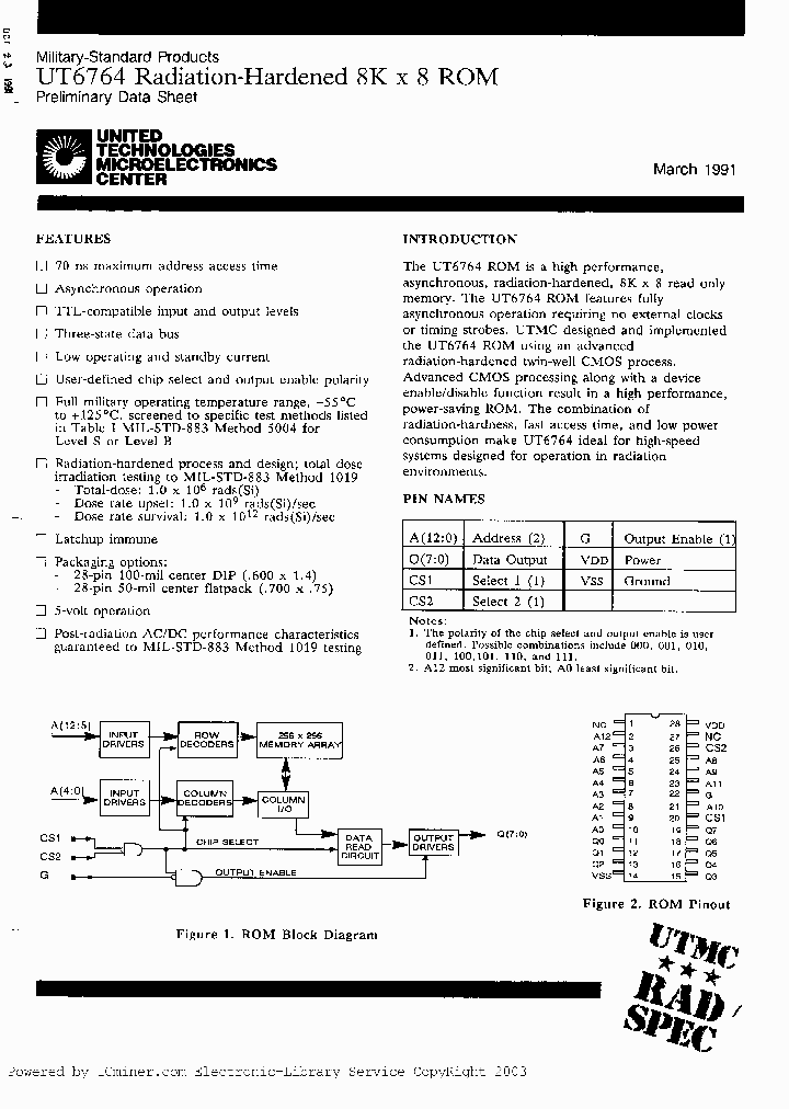 UT6764-70WSR_2977768.PDF Datasheet