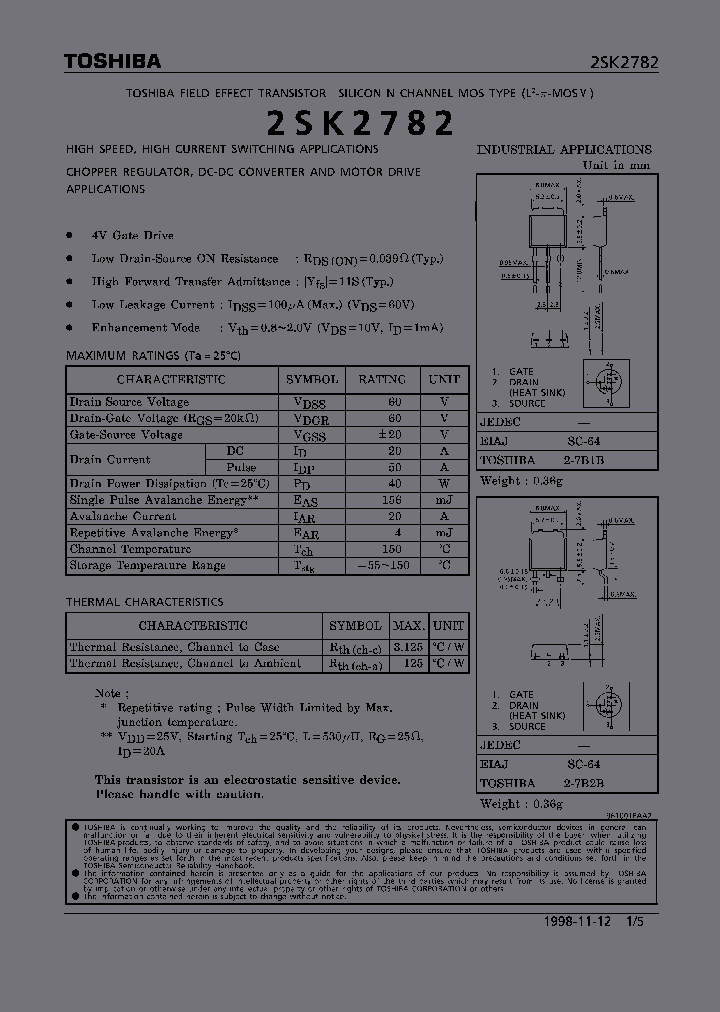 K2782_2978684.PDF Datasheet