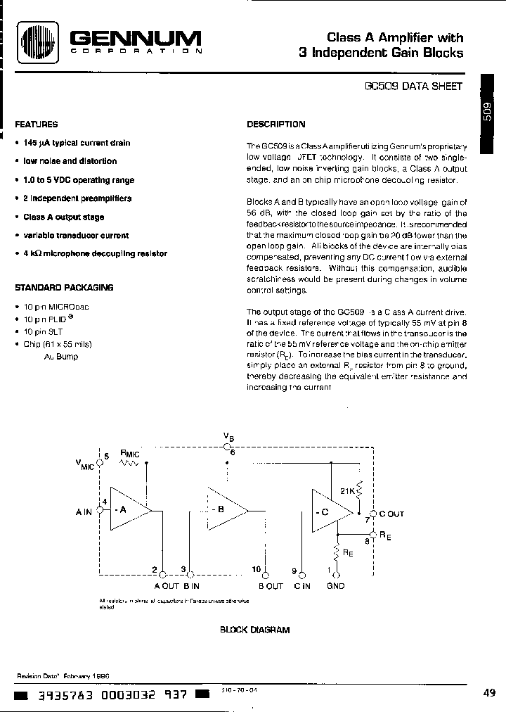 GC509MCRO_2982494.PDF Datasheet