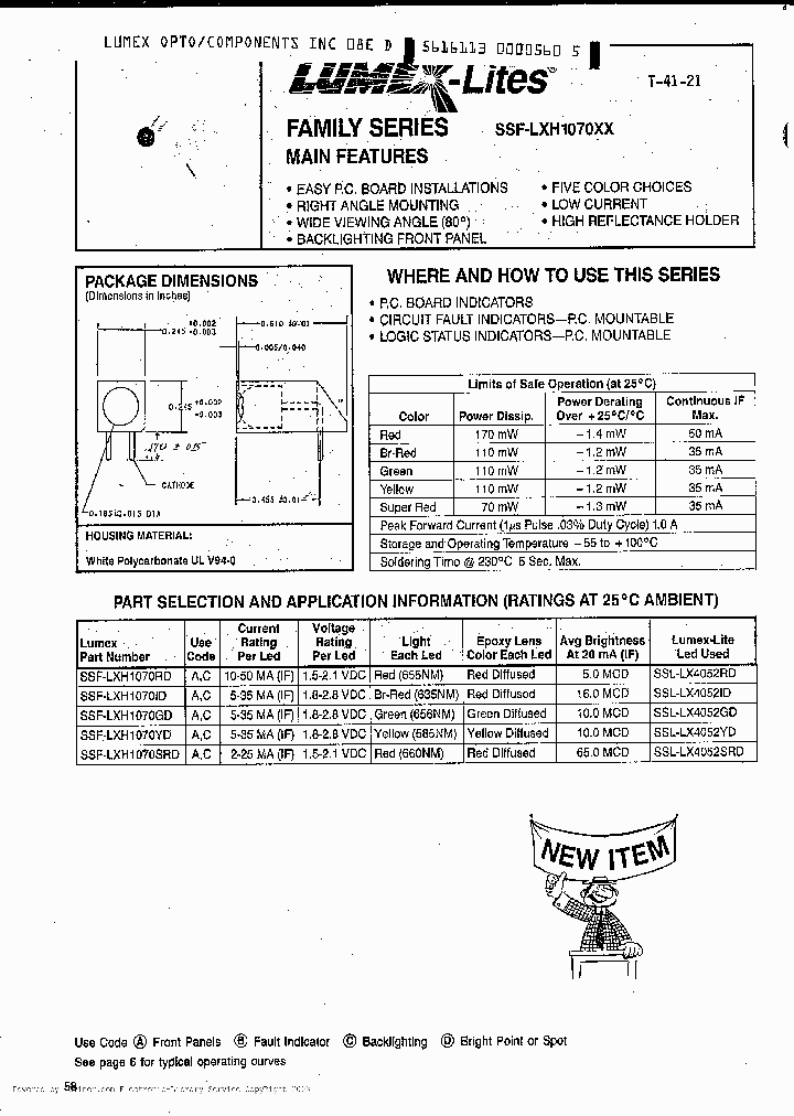 SSF-LXH1070GD_2985568.PDF Datasheet