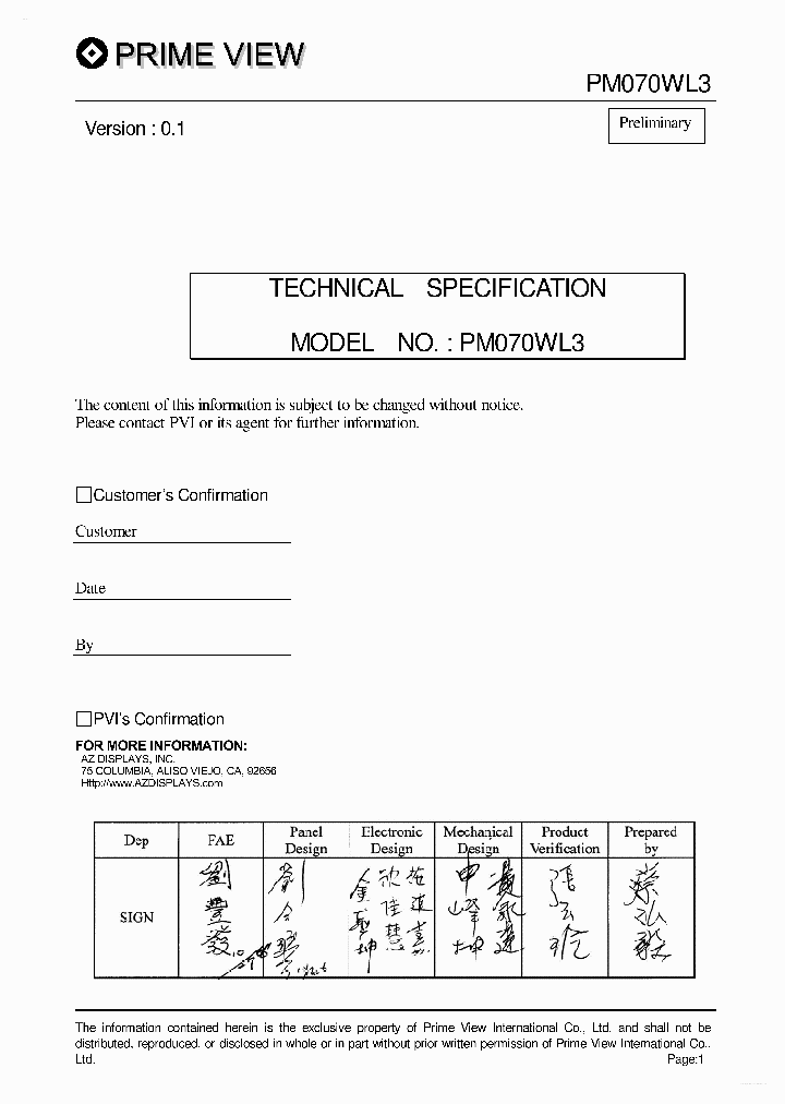 PM070WL3_2990692.PDF Datasheet