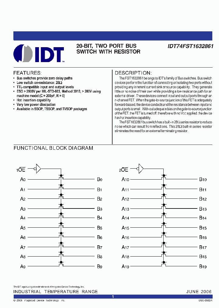 IDT74FST1632861PA_3001282.PDF Datasheet