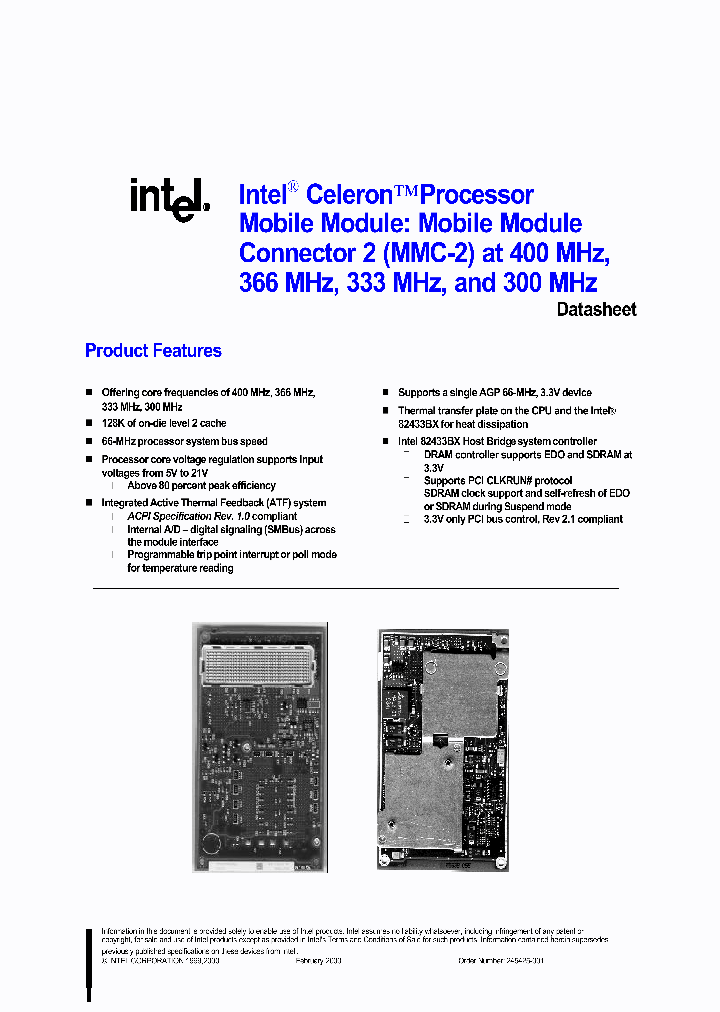 INTELCELERONPROCESSOR_3008516.PDF Datasheet