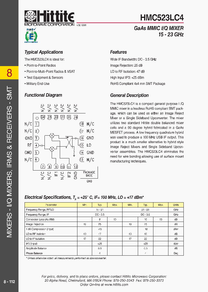 HMC523LC409_3014997.PDF Datasheet