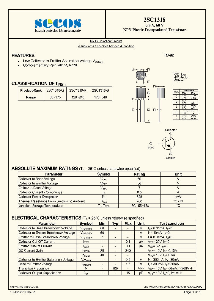 2SC1318_3016476.PDF Datasheet