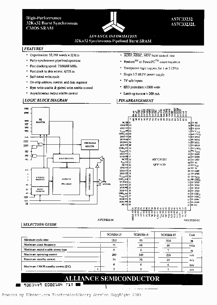 AS7C33232L-15QC_3039501.PDF Datasheet